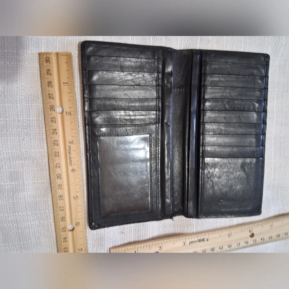 Black Leather Wallet